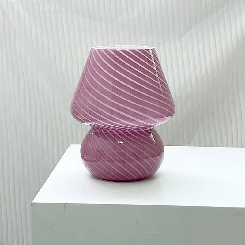 Lampe de chevet en verre translucide - Lampe Chevet Design
