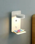 Lampe de Chevet Tactile Murale avec Chargeur de Téléphone - Lampe Chevet Design