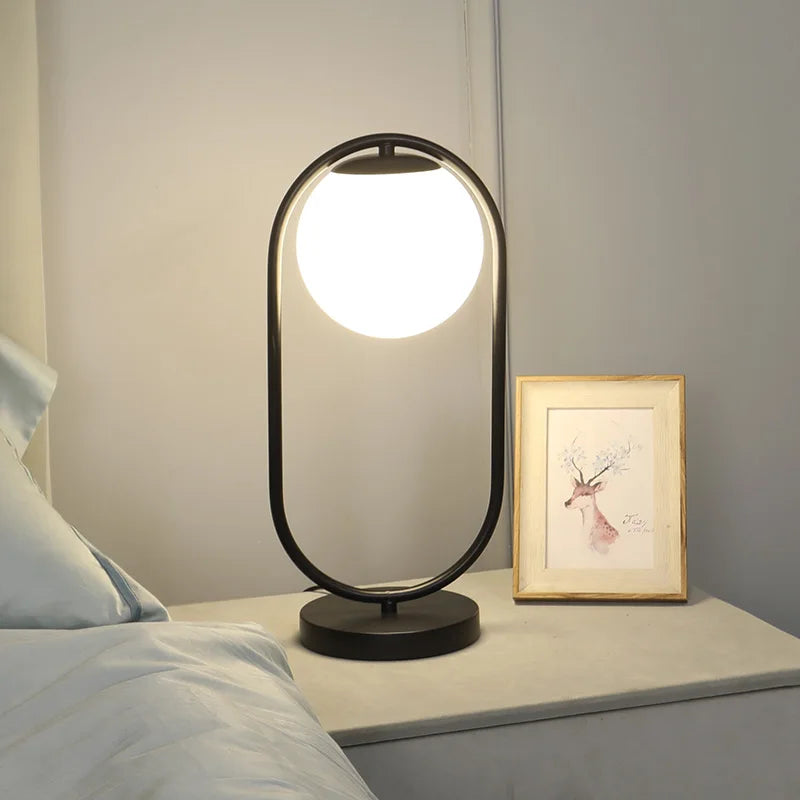 Lampe De Chevet Design Boule Lune - Lampe Chevet Design