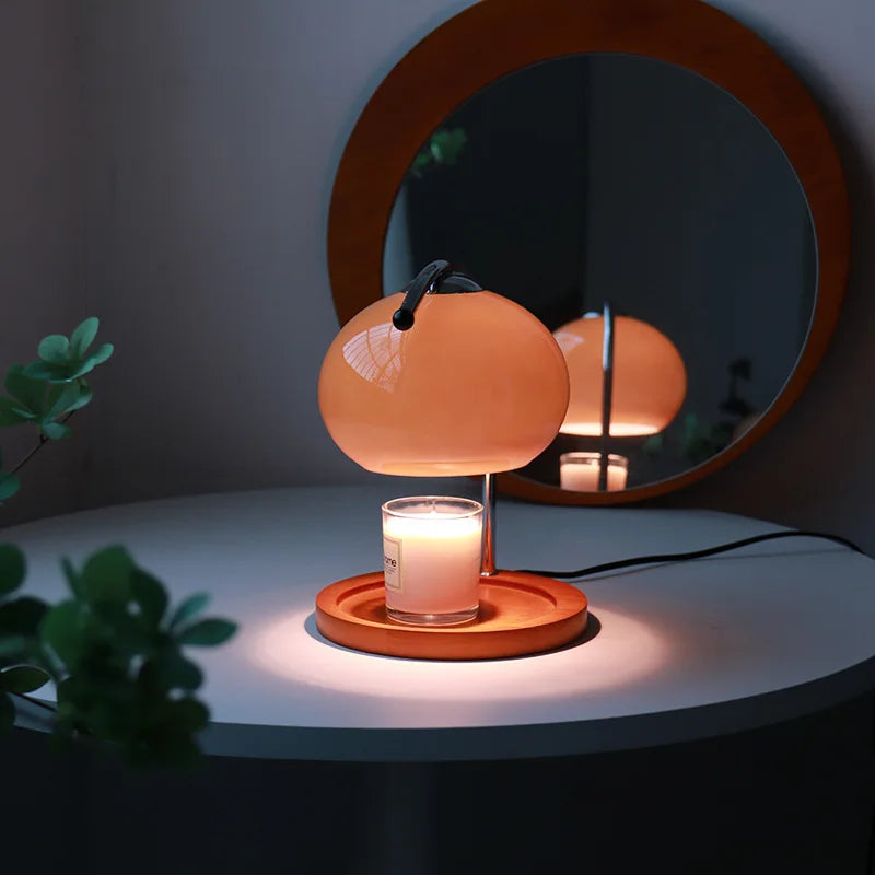 Lampe de chevet en verre design italien - Lampe Chevet Design