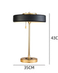 Lampe de chevet rotative en métal simple - Lampe Chevet Design