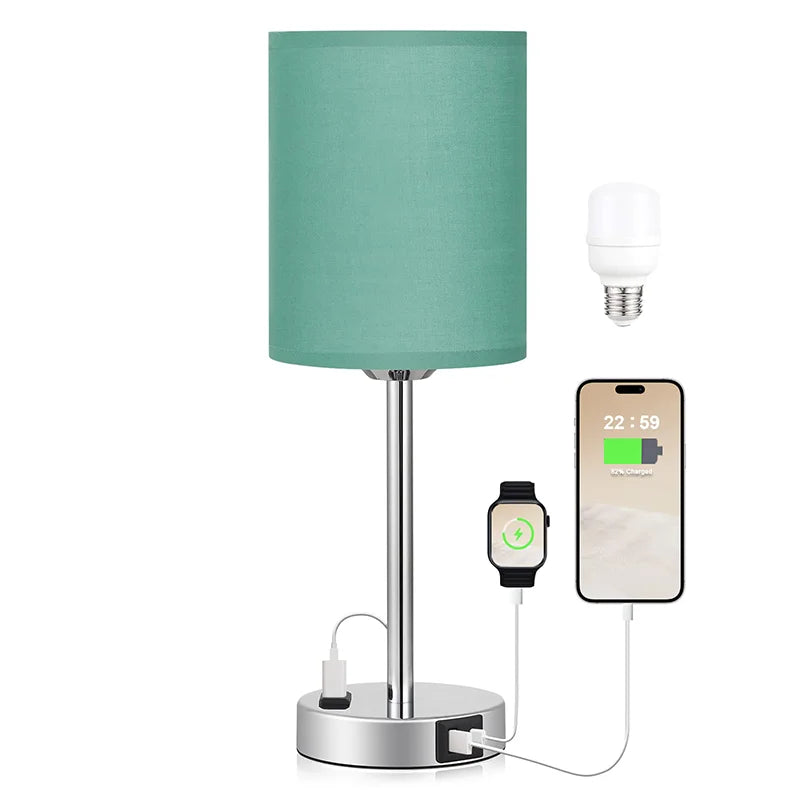 Lampe de chevet chargeur stylé - Lampe Chevet Design