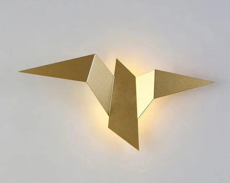 Lampe de chevet Murale Oiseaux Métal - Lampe Chevet Design