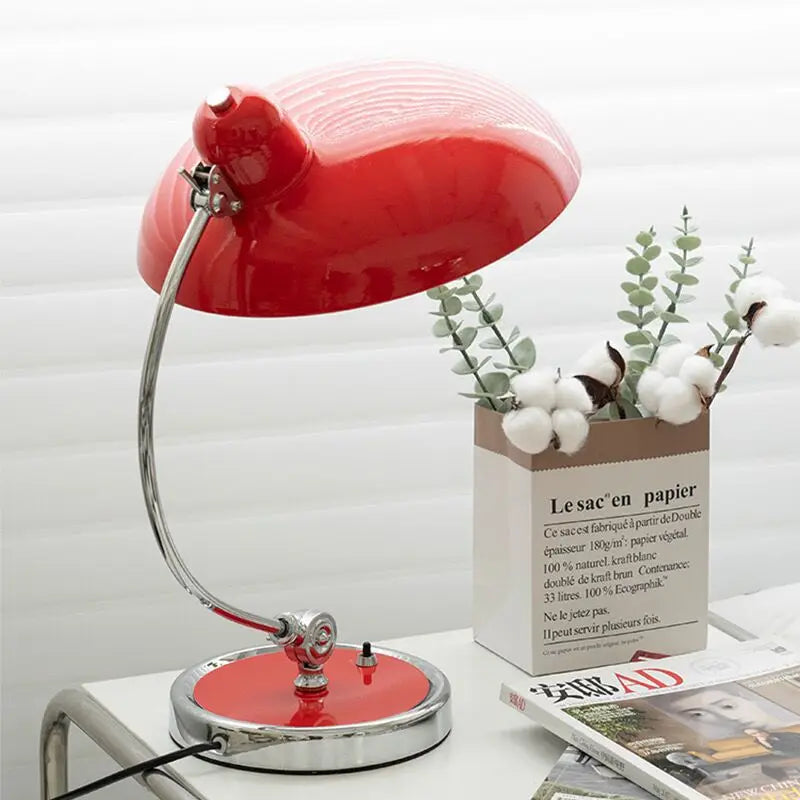 Nordic Bauhaus Adjustable Table Lamp Bedroom Study Lamps Light Luxury Desktop Eye Protection Learning Light Simple Bedside Lamp - Lampe Chevet Design