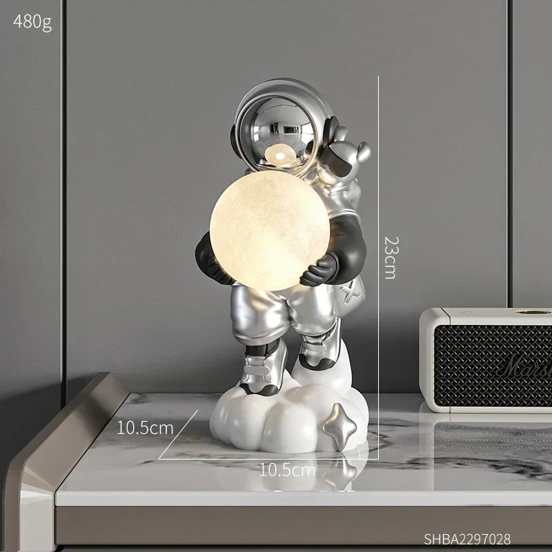 Lampe de chevet LED Astronaute design - Lampe Chevet Design