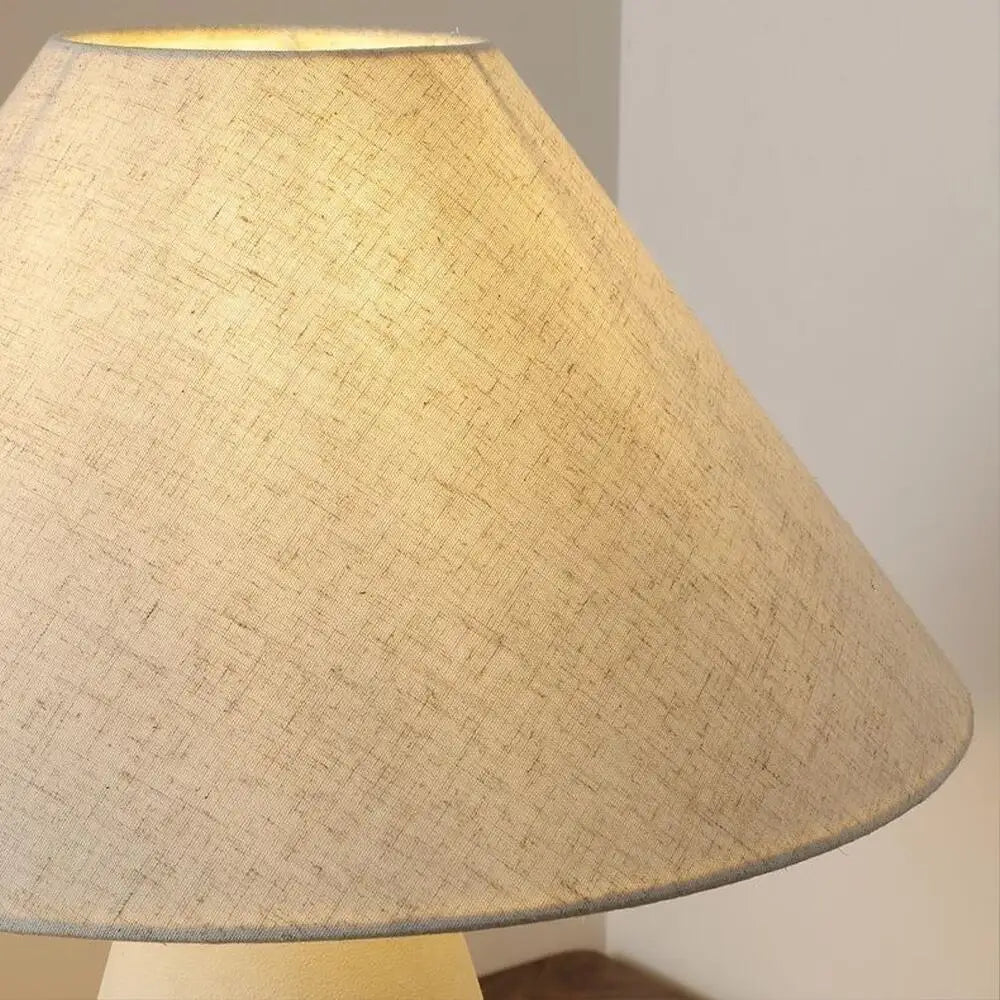 Wabi-sabi Ceramic Table Lamp Bedside Desk Lamp Decoration For Bedroom Light Fixture Japanese-style Table Lamp For Living Room - Lampe Chevet Design