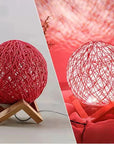 Lampe de chevet en rotin - Lampe Chevet Design