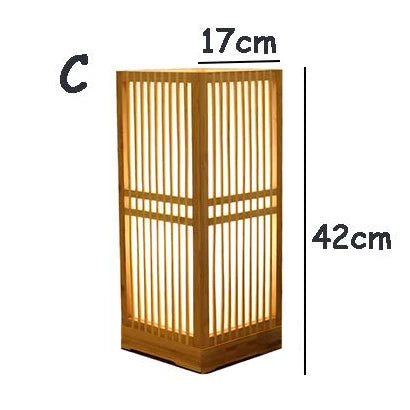 Lampe de chevet bambou Tatami - Lampe Chevet Design