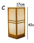 Lampe de chevet bambou Tatami - Lampe Chevet Design
