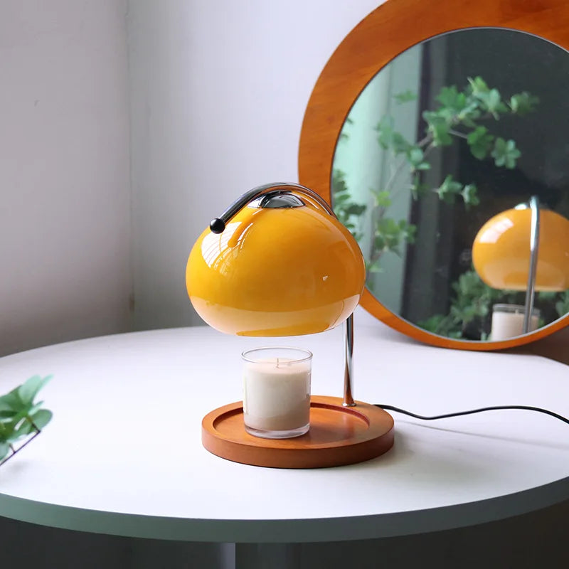 Lampe de chevet en verre design italien - Lampe Chevet Design