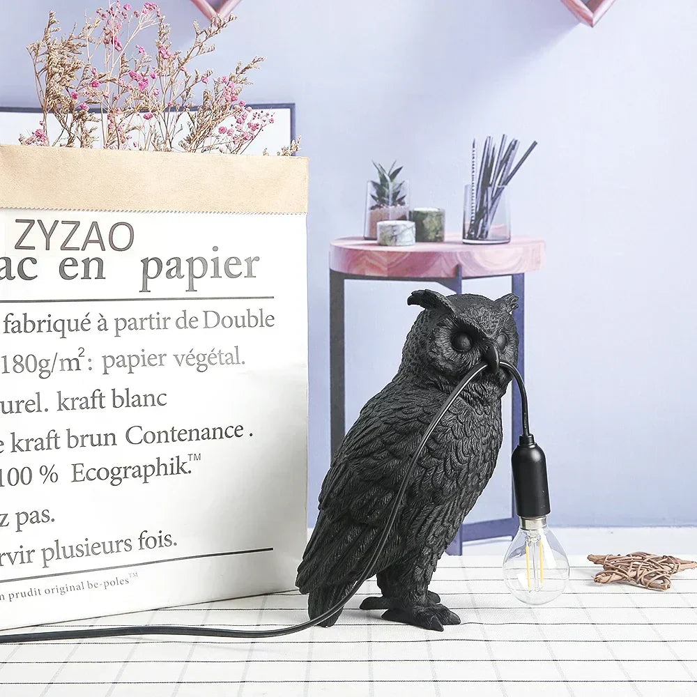 Lampe de chevet design Hibou - Lampe Chevet Design