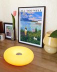 Bauhaus table lamp USB plug bedroom bedside lamp living room dining room decoration donut ambient light - Lampe Chevet Design