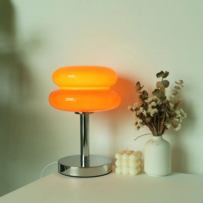 Lampe de chevet en verre macaron - Lampe Chevet Design