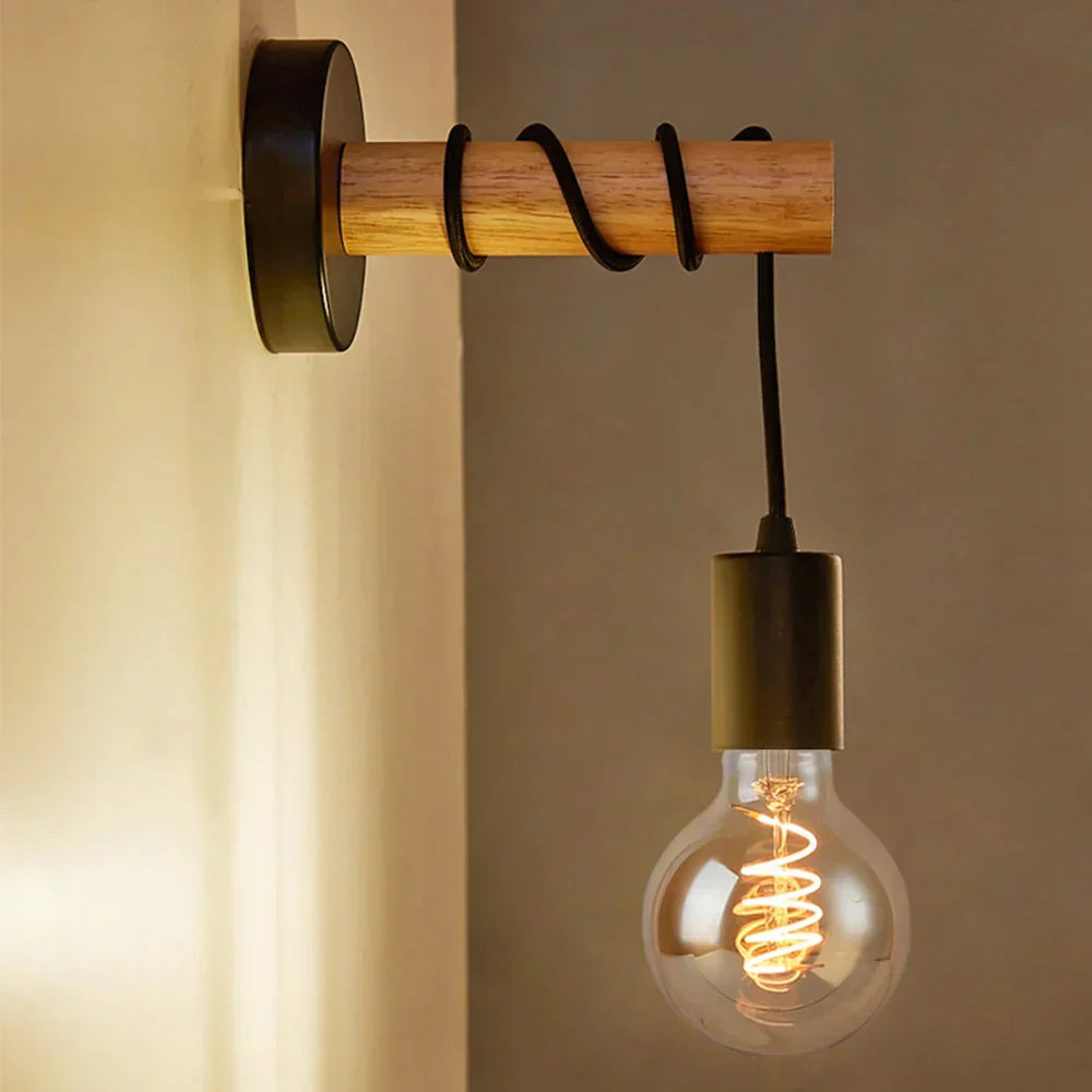 Lampe de chevet Murale Industrielle Noir - Lampe Chevet Design