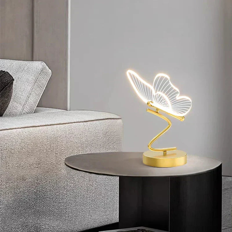 Lampe de chevet Design Papillon - Lampe Chevet Design