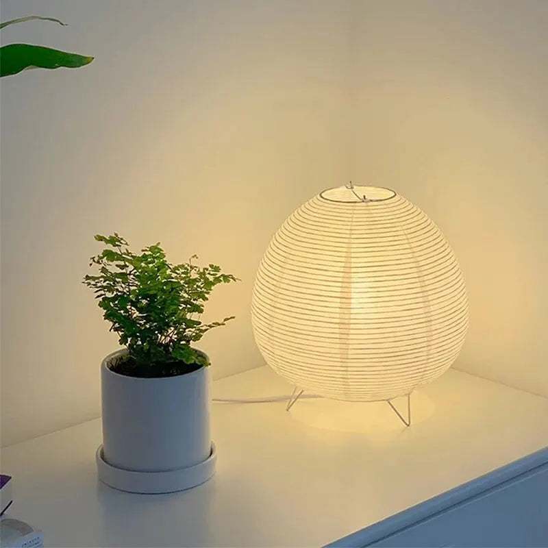 Lampe de chevet Lanterne Papier Japonaise - Lampe Chevet Design