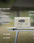 ALLPOWERS R600 – tragbare Powerstation 299Wh LiFePO4, 600W AC-Ausgang
