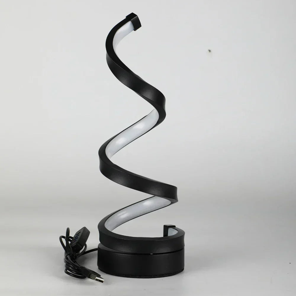 Lampe de chevet design spirale - Lampe Chevet Design