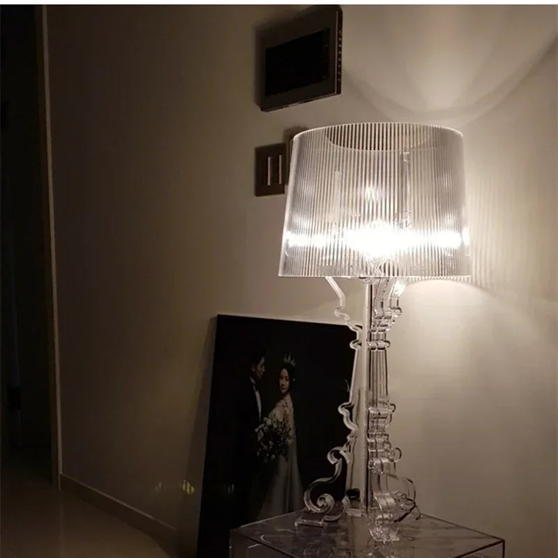 Lampe de chevet Bourgie Cristal Kartell - Lampe Chevet Design