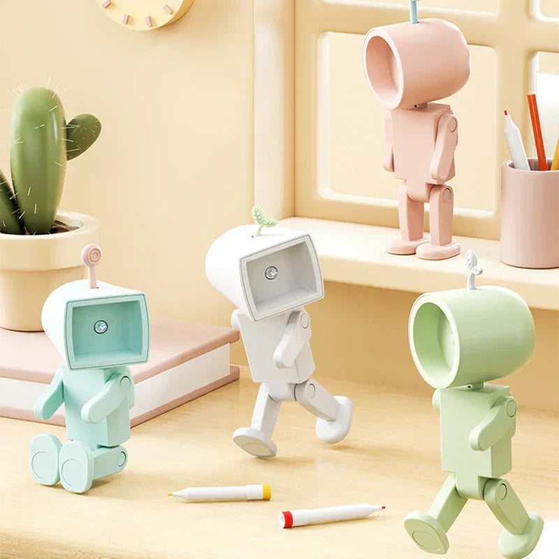 LED Night Lights Magnetic AG Battery Nights Lamp For Children Bedroom Bedside Desk Decorations Astronauts Mini Night Light - Lampe Chevet Design