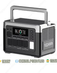 OUKITEL P1000 PLUS Tragbare Powerstation 1800W Solargenerator 1024Wh LiFePO4-Akku Notstromversorgung für Zuhause, Camping und unterwegs