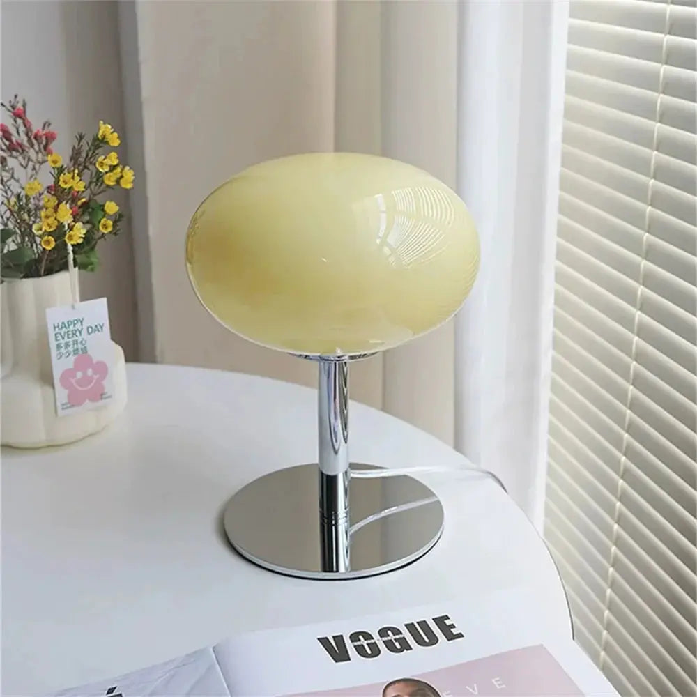 Lampe de chevet en verre - Lampe Chevet Design