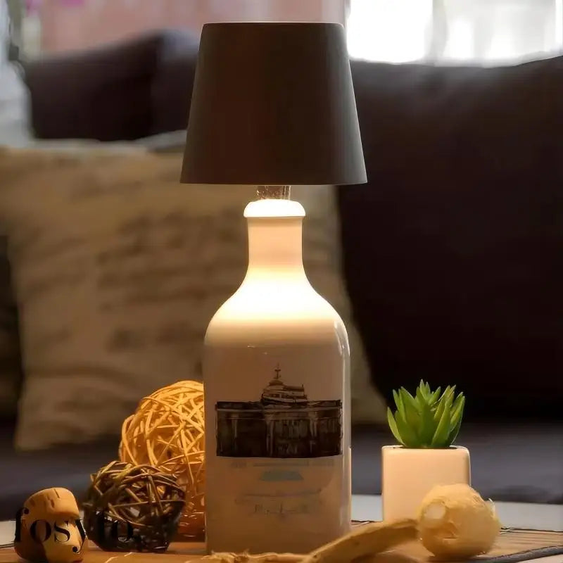 lampe de chevet pour bouteille whisky - Lampe Chevet Design