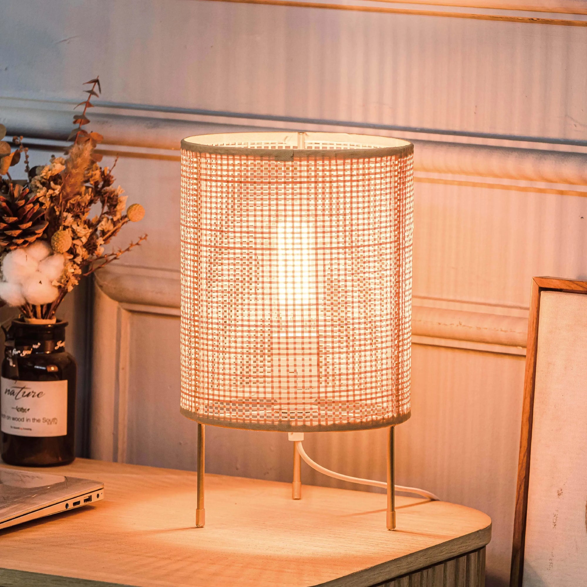 lampe de chevet rotin - Lampe Chevet Design