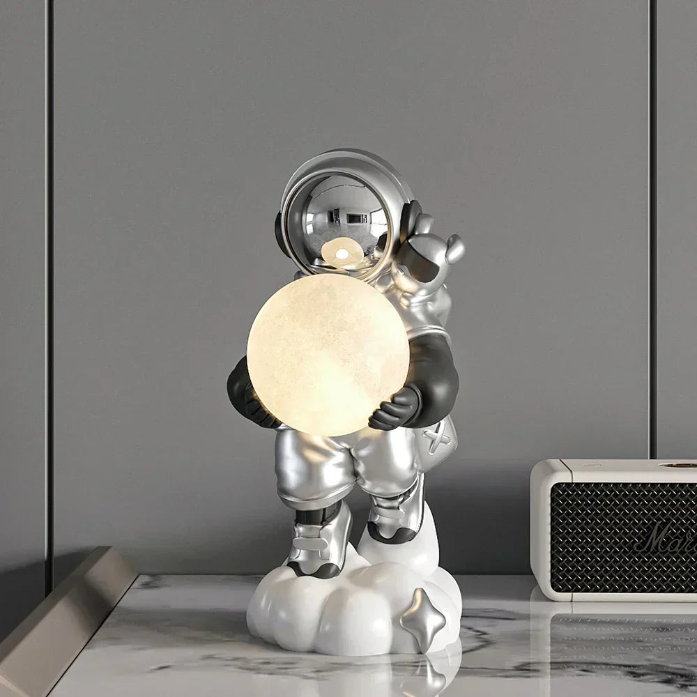 Lampe de chevet LED Astronaute design - Lampe Chevet Design