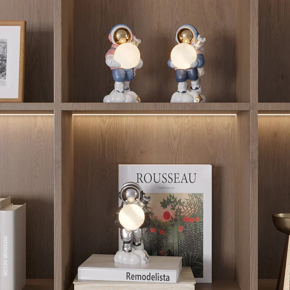 Lampe de chevet LED Astronaute design - Lampe Chevet Design