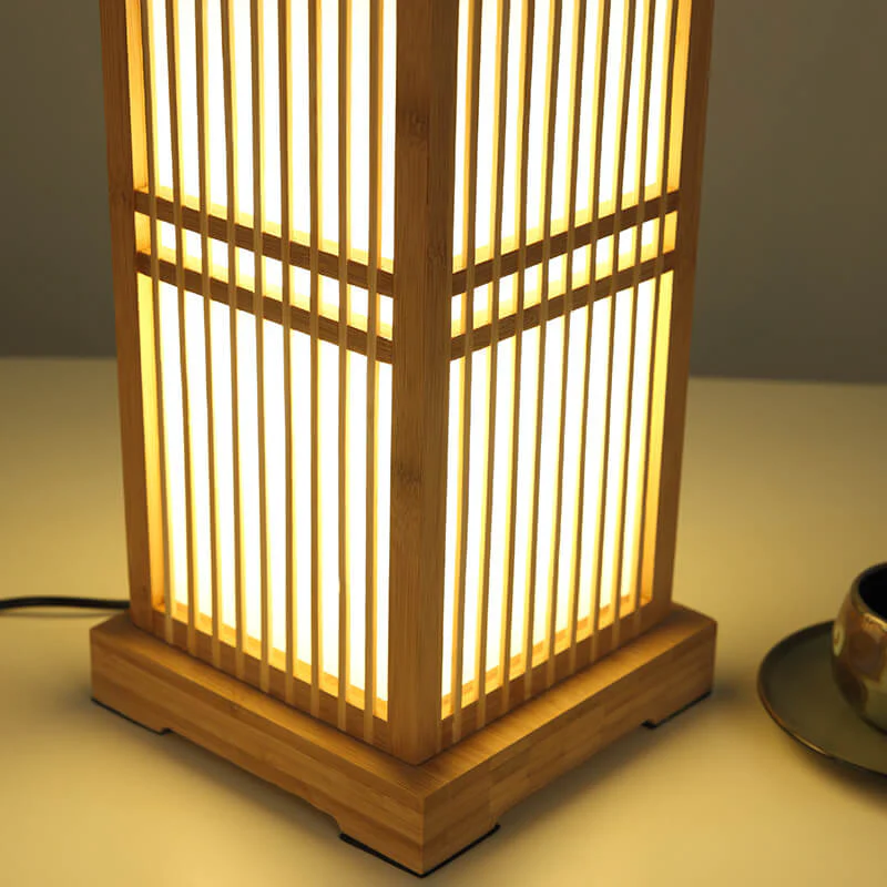 Lampe de chevet Japonaise Tatami - Lampe Chevet Design
