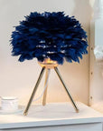 Lampe de chevet plume décorative - Lampe Chevet Design