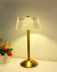 Lampe de chevet cristal tactile LED rechargeable - Lampe Chevet Design