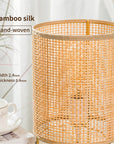 lampe de chevet  design rotin bambou tressé Lampes de Chevets