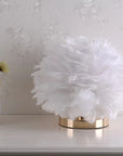 Lampe de chevet design Plumes moderne - Lampe Chevet Design