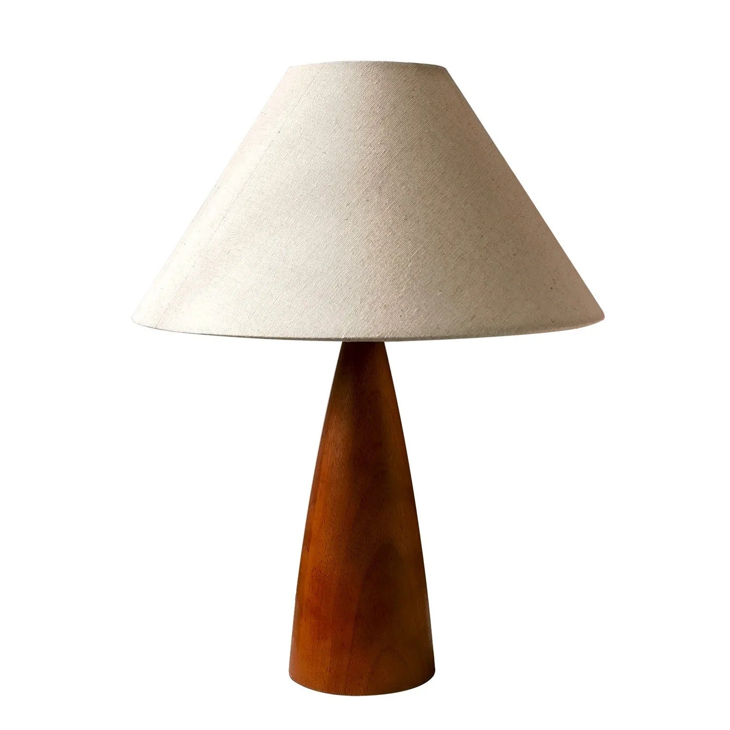 Lampe de chevet Rétro en Bois Massif - Lampe Chevet Design