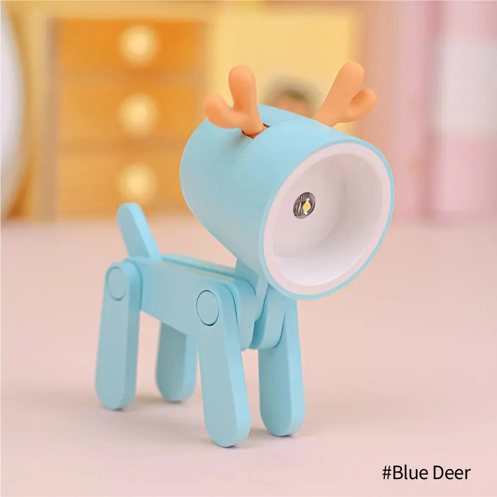 Mini Night Light LED Cartoon Cute Hero Police Desk Lamp Desktop Ornament Bedside Bedroom Table Lights Children Boy Holiday Gifts - Lampe Chevet Design