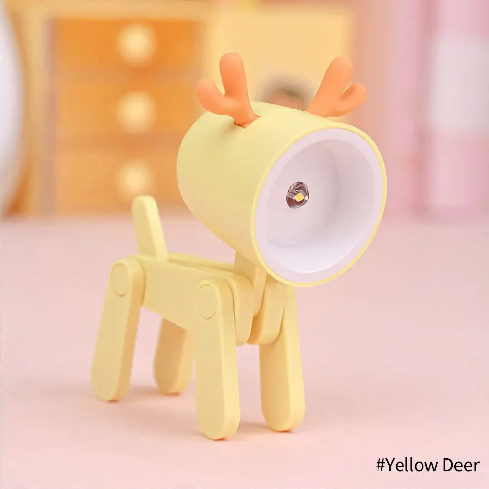 Mini Night Light LED Cartoon Cute Hero Police Desk Lamp Desktop Ornament Bedside Bedroom Table Lights Children Boy Holiday Gifts - Lampe Chevet Design