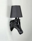 lampe de chevet murale en résin design chevaux - Lampe Chevet Design