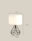 Lampe de Chevet Moderne en Métal - Lampe Chevet Design