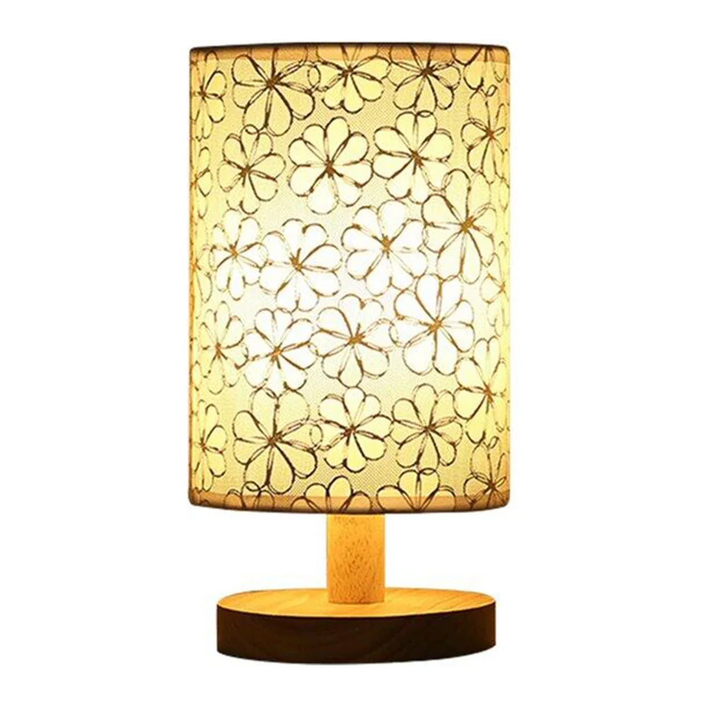 USB Bedside Lamp Night Lights LED Desk Lamp Eye Protection Nightstand Lamp Wooden Table Lamp Night Lamp Home Bedroom Decor - Lampe Chevet Design