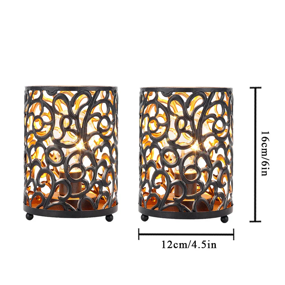 Lampe de chevet en métal à piles sans - Lampe Chevet Design